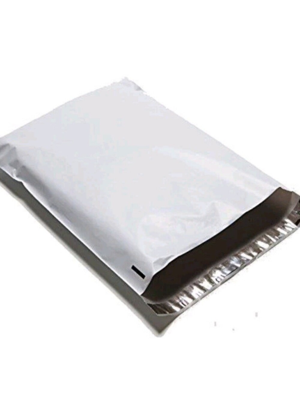 100 White Poly Bag 6" X 9"